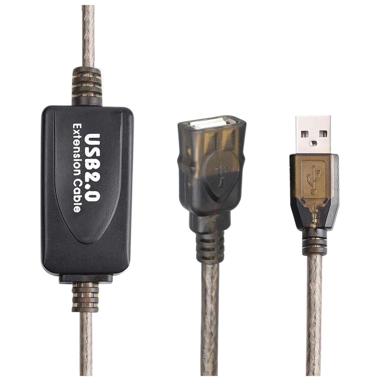 Long USB Active Extension Cable 50ft - Flexible & Durable