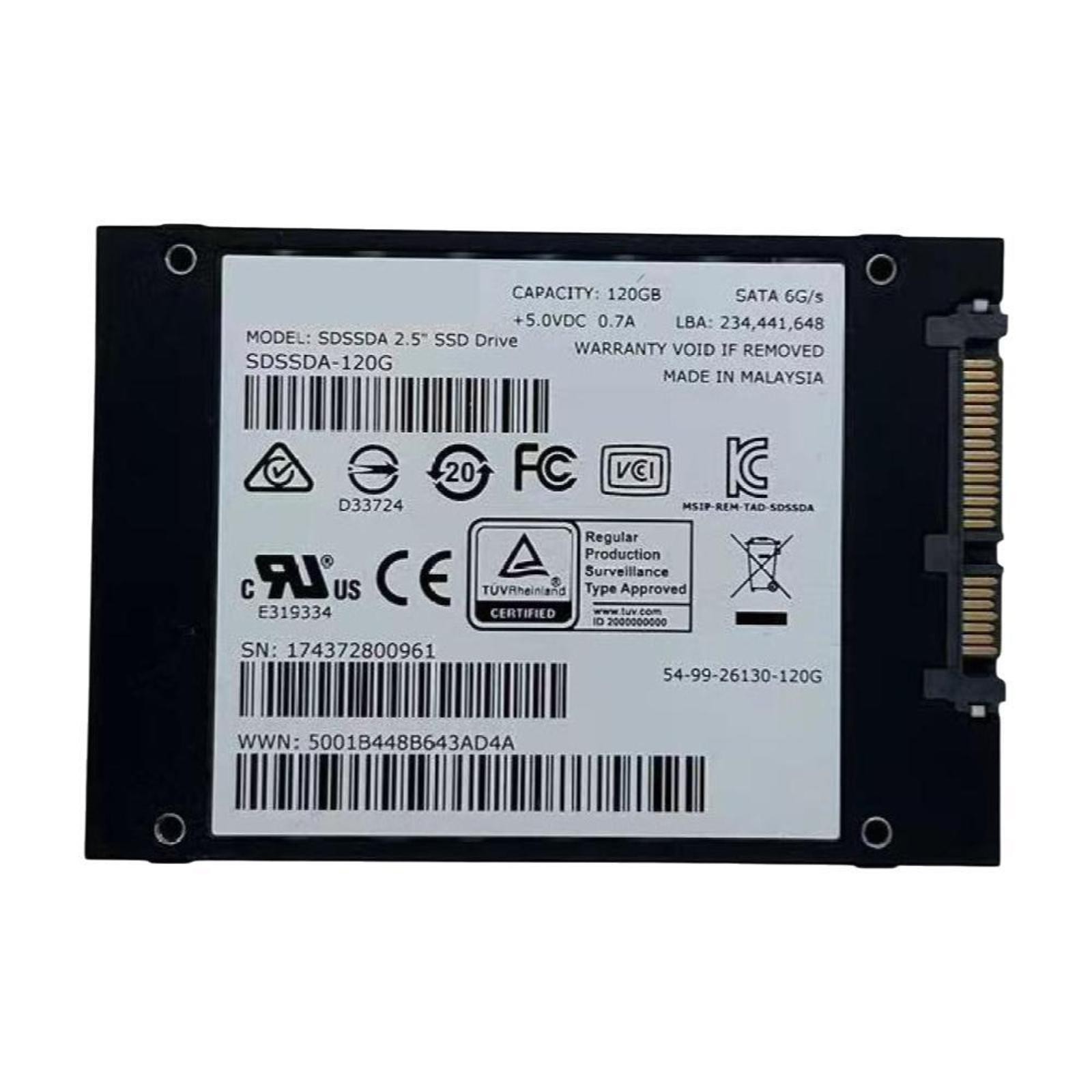 SSD Solid State Drive 2.5'' 120GB 240GB 1Tb 128GB 512GB 256GB For SanDIsk X400