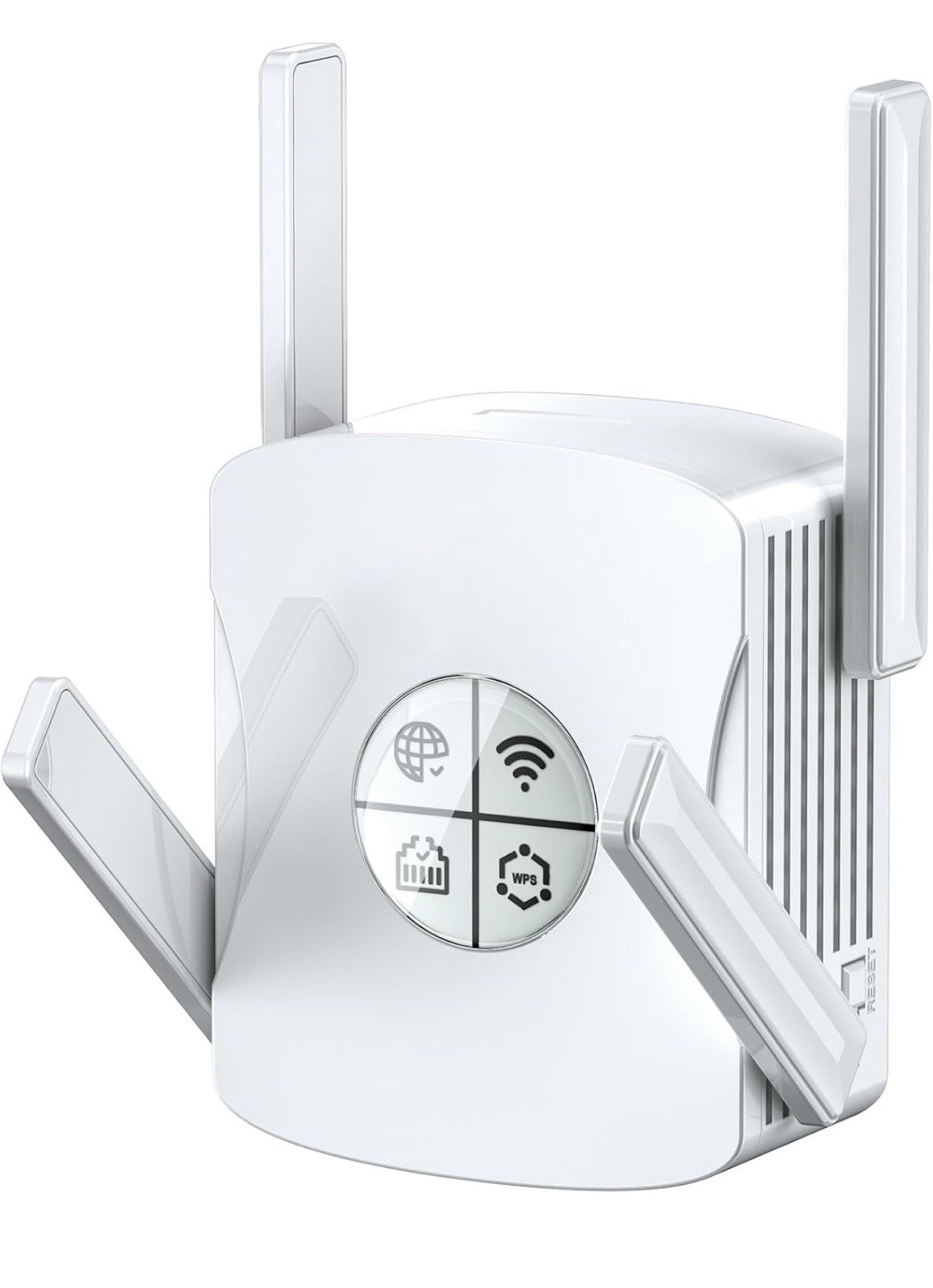 2400Mbps WiFi 6 Extender Signal Booster/10K Sq Ft Long-Range Dual-Band Repeate