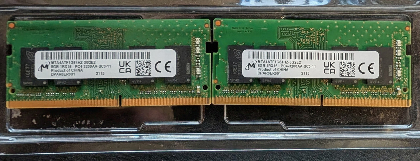Micron 16GB (2x8GB) DDR4-3200 SODIMM