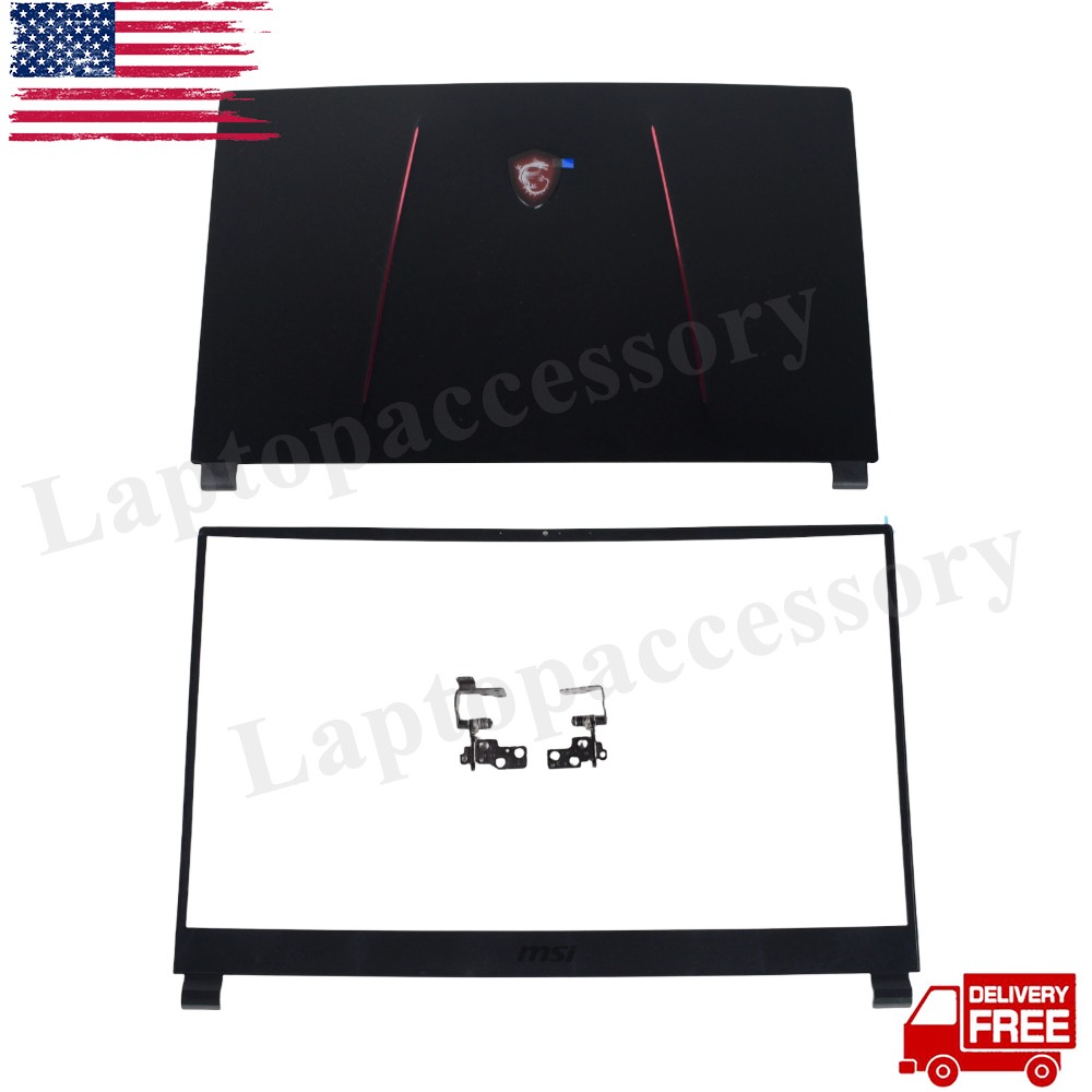 NEW LCD Rear Cover Bezel Hinge Set for MSI Raider GE75 GP75 GL75 MS-17E7 MS-17E9