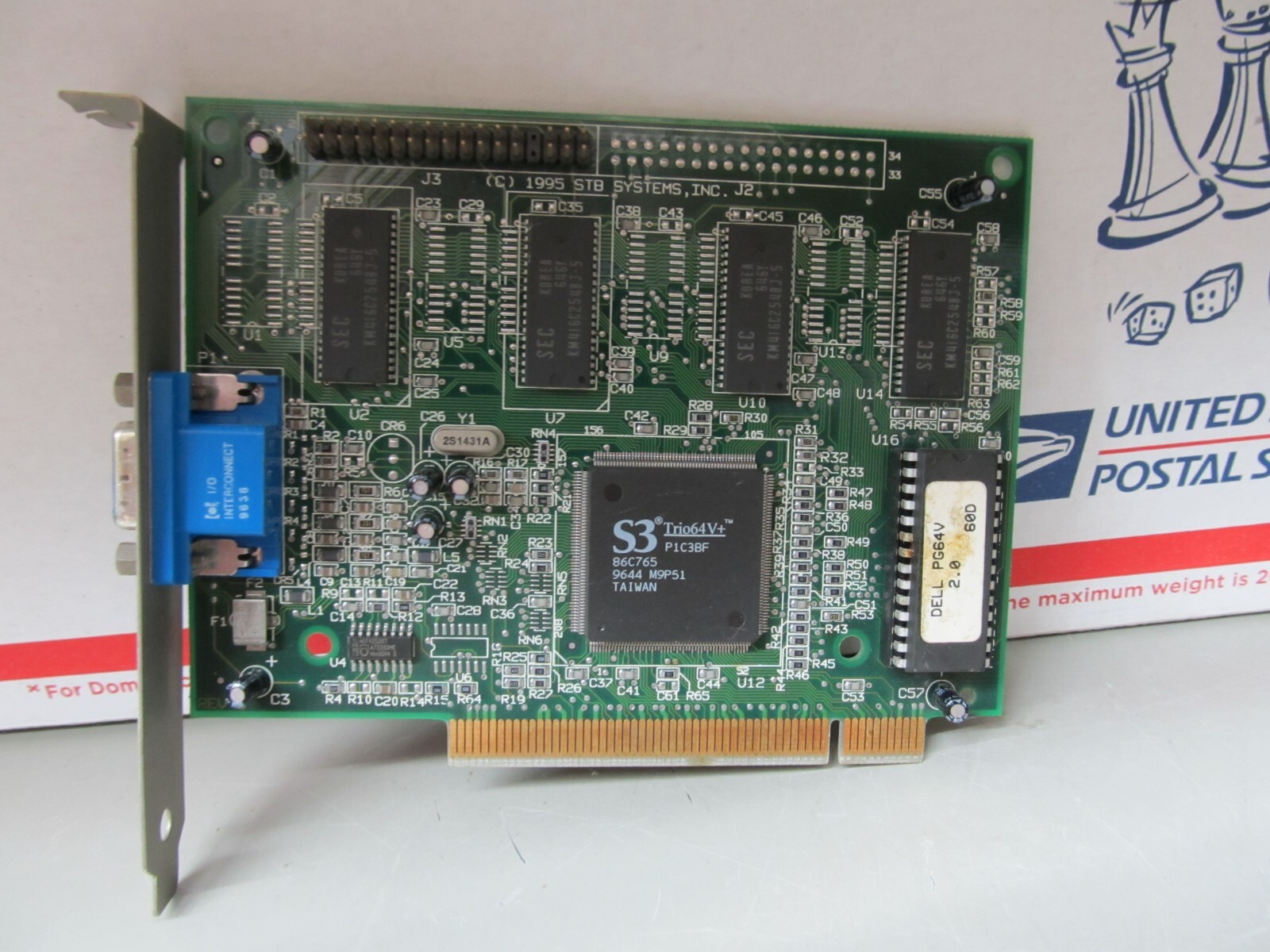 1995 STB SYSTEMS INC. FCC ID EKSVSA765 PCI