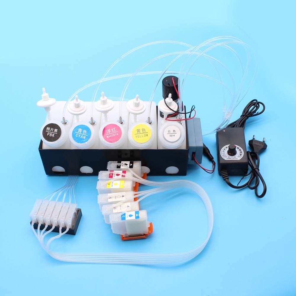 XP15000 DTF CISS With Manifold Damper White Ink Tank Stirrer Mixer Timer Control