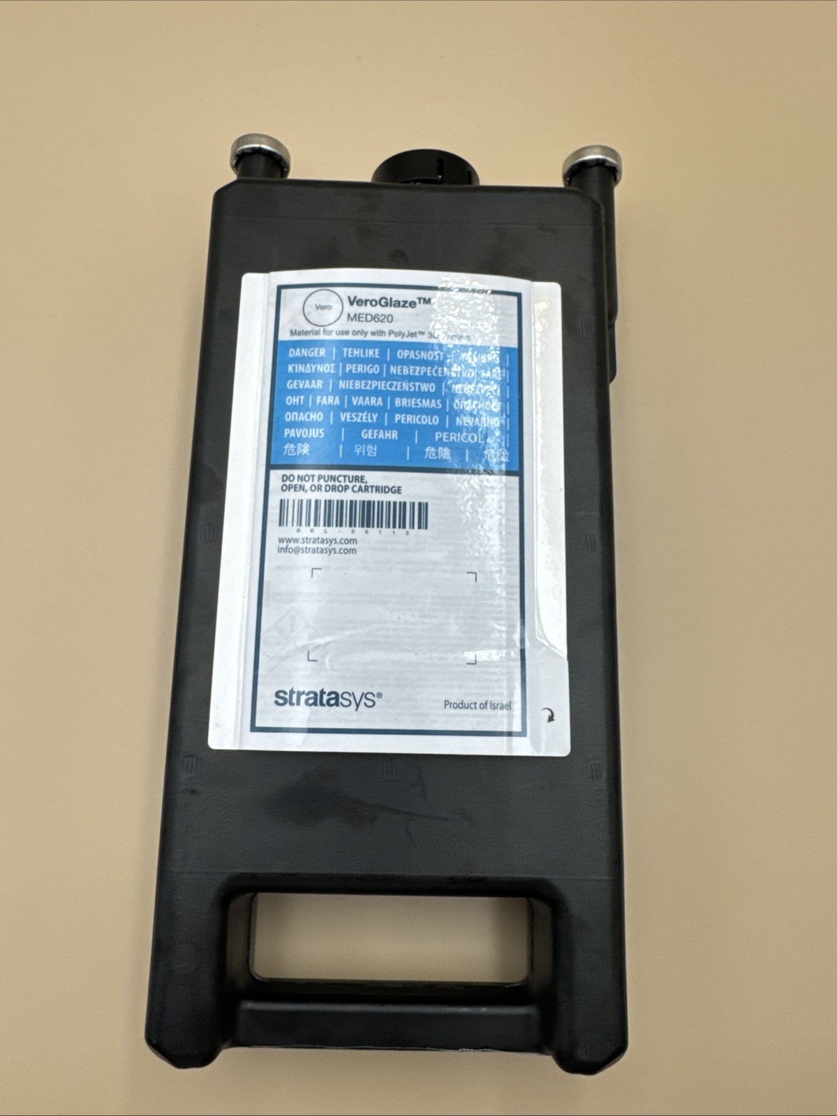 Stratasys OBJ-09136, Med620, Veroglaze, 1.1 Kg, (New), Exp: December 2027