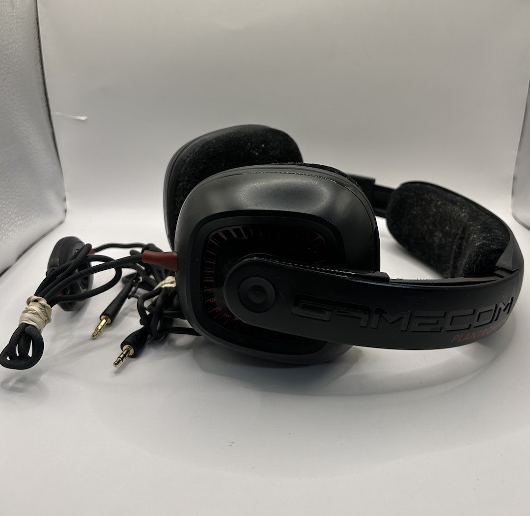 Plantronics GameCom 367 Stereo Gaming Headset - Tested And Working