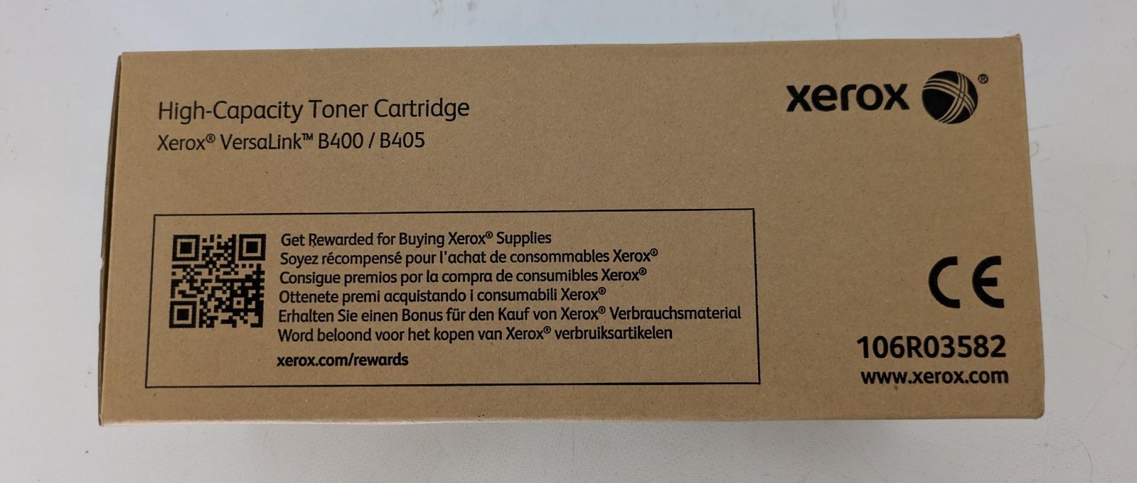Xerox 106R03582 Black Toner Cartridge Versalink B400 B405