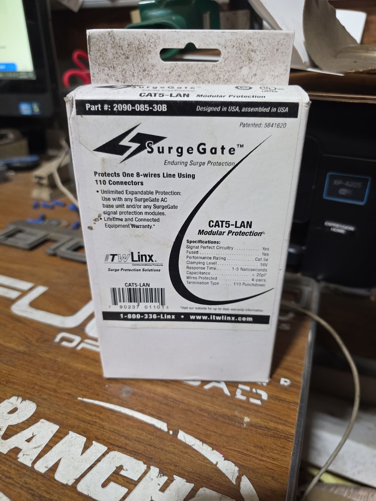 ITW Linx SurgeGate CAT5-LAN Modular Surge Protection Module