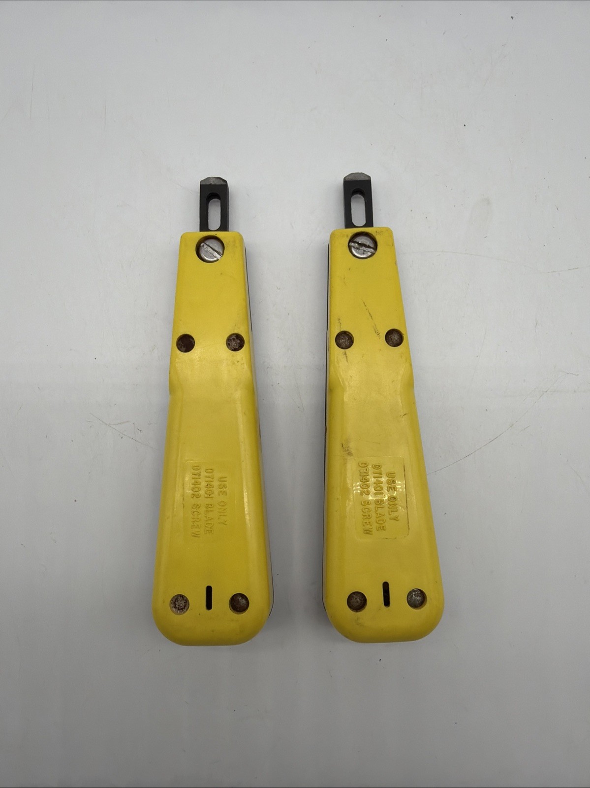 Lot of 2 Dracon Harris D714 Impact Punch Down Tools Type 66 Connections