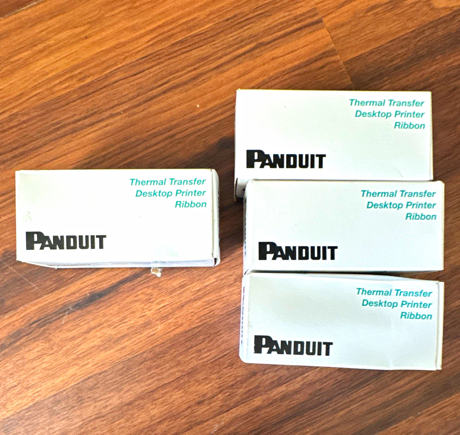 Panduit RMEH4BL Black Hybrid Thermal Transfer Desktop Printer Ribbon