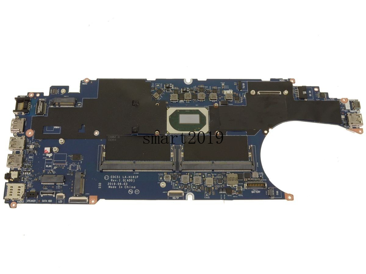 For Dell Latitude 5501 Motherboard LA-H181P W/ i7-9850H CPU GWDNC 0GWDNC