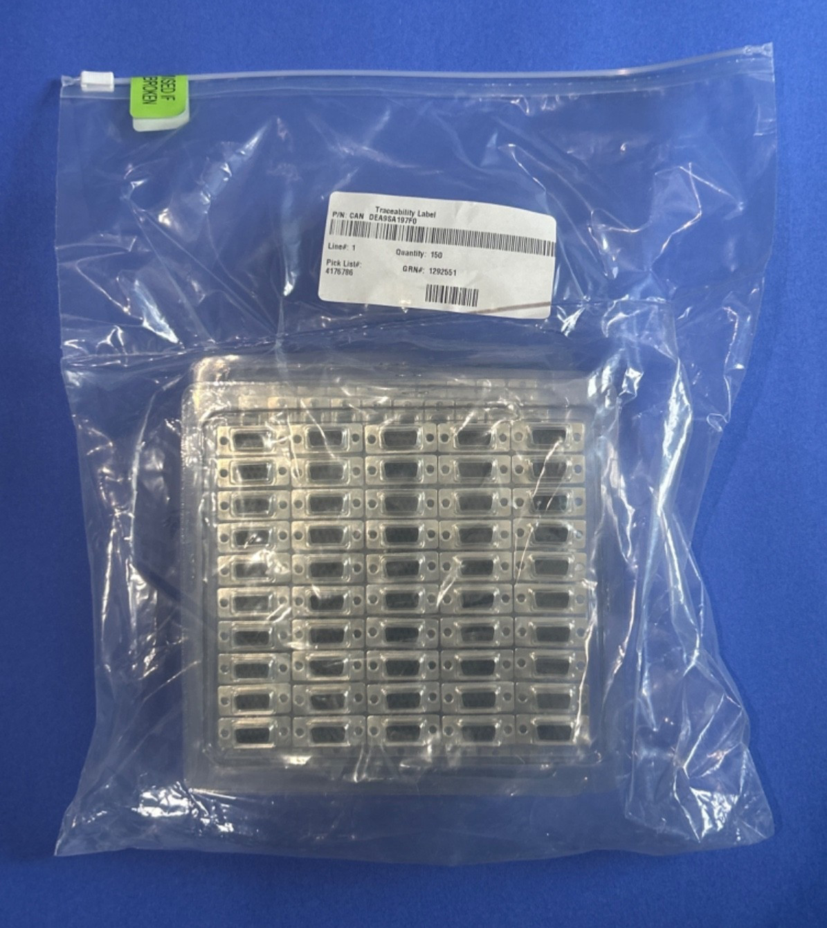 Lot of 120 DEA9SA197F0 DB15 High Density Serial Port 9 Pin Solder Connector