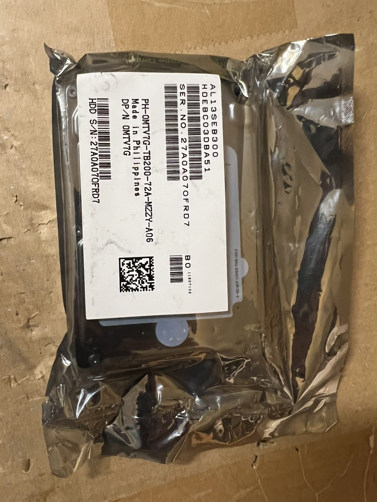 NEW Dell 0MTV7G MTV7G AL13SEB300 300GB 15K 6G 2.5 SAS HDD HARD DRIVE (68E-47)