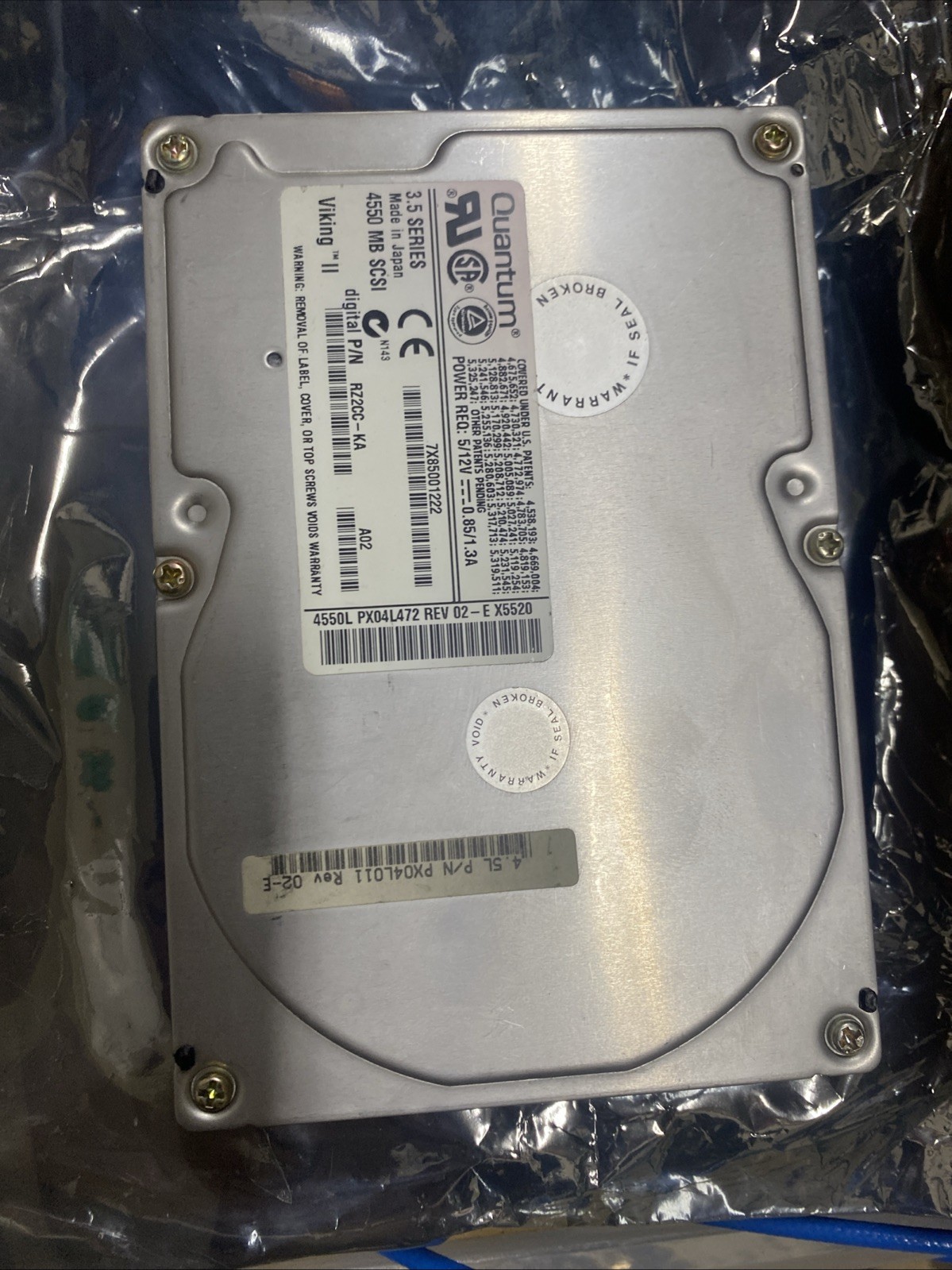 Quantum Viking 4.5GB 7200RPM Ultra Wide SCSI 68-Pin 3.5-inch Hard Drive