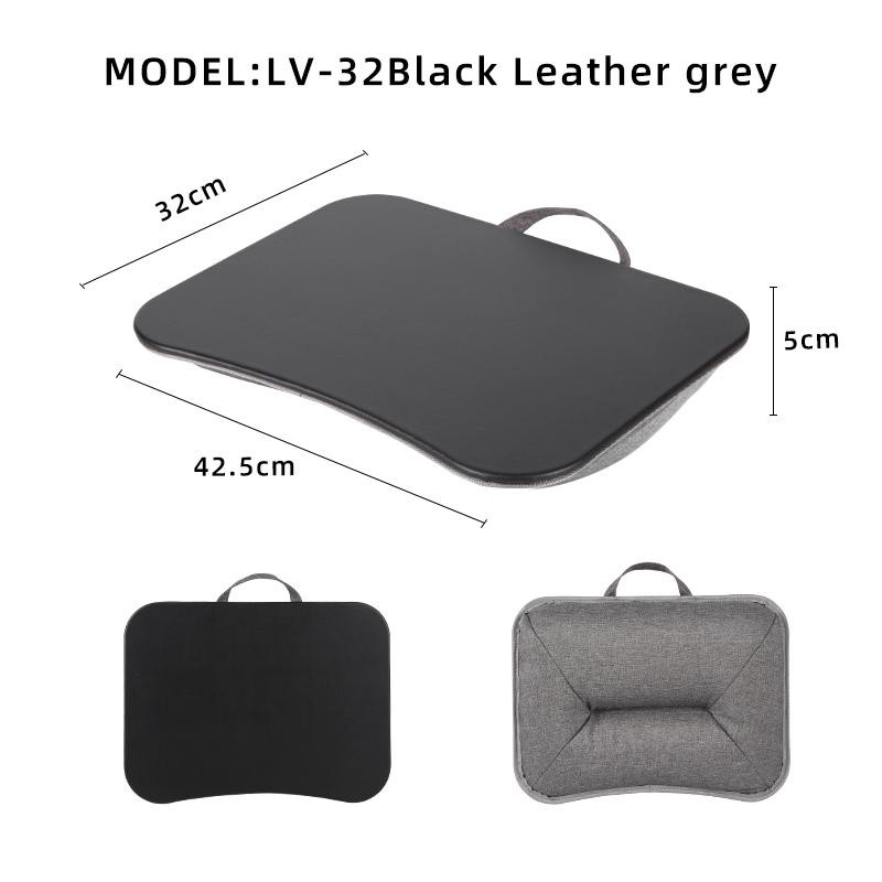 Laptop Lap Desk with Cushion Foam Bean Bag Hard Mouse Pad Bed Sofa Table Tray