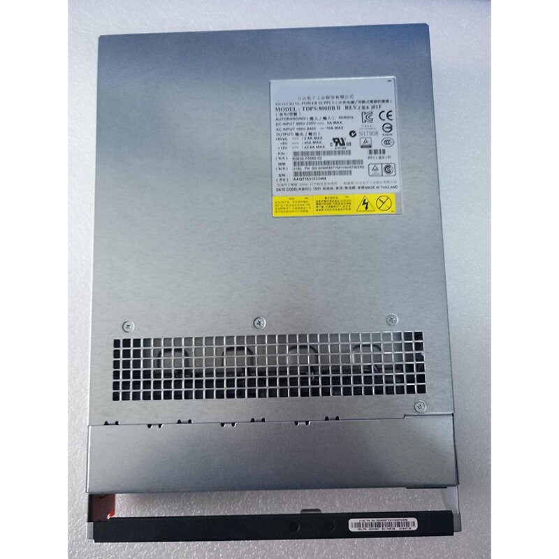 Used For IBM  V3500 V3700 45W8138 98Y2218 Server Power Supply 800W 100%Tested