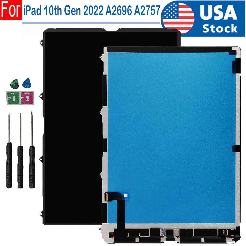 10.9" Replacement For iPad 10th 2022 A2696 A2757 A2777 LCD Display Screen Panel
