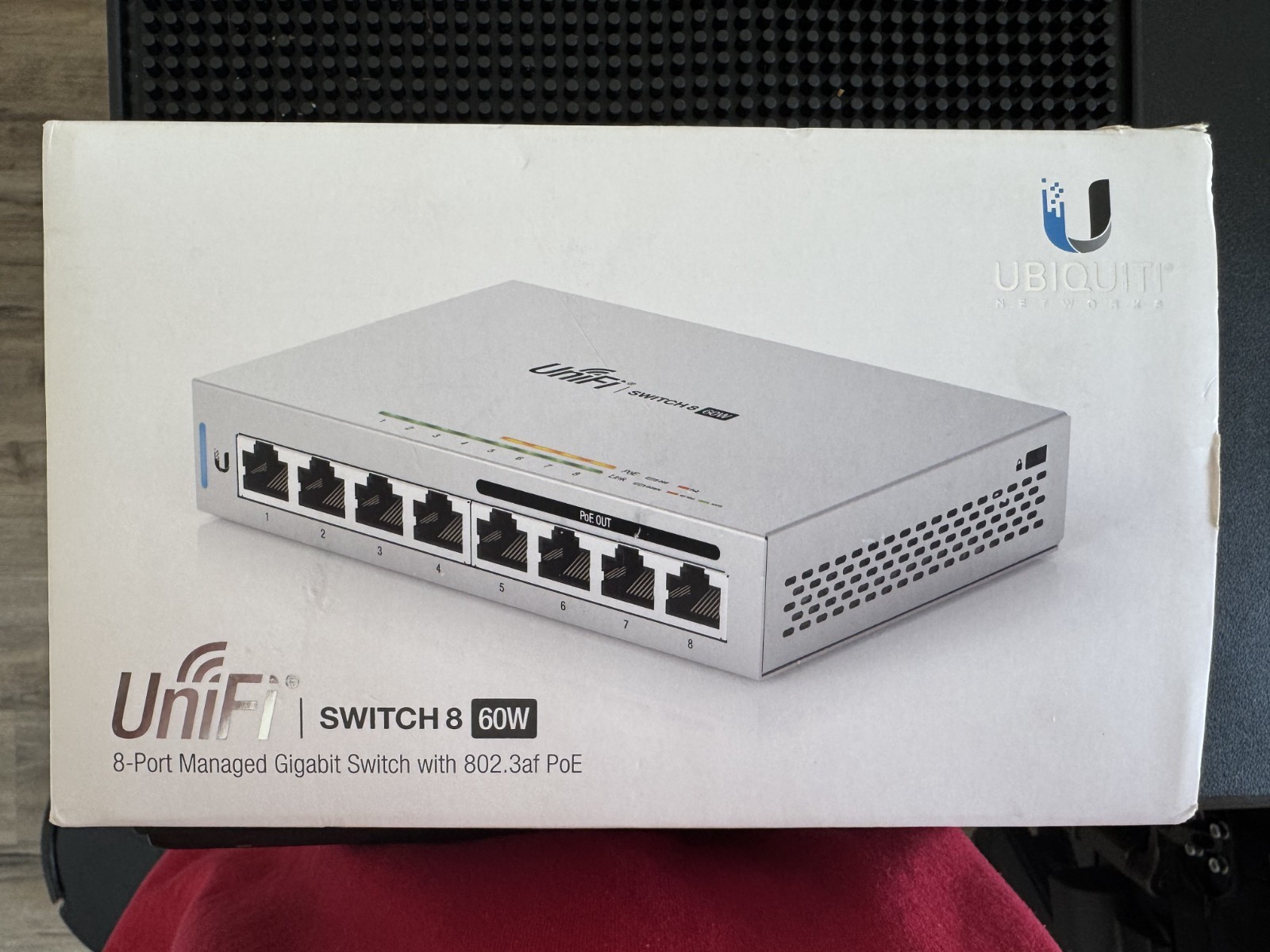 Ubiquiti Networks UniFi 8 Port Ethernet Switch - US-8-60W