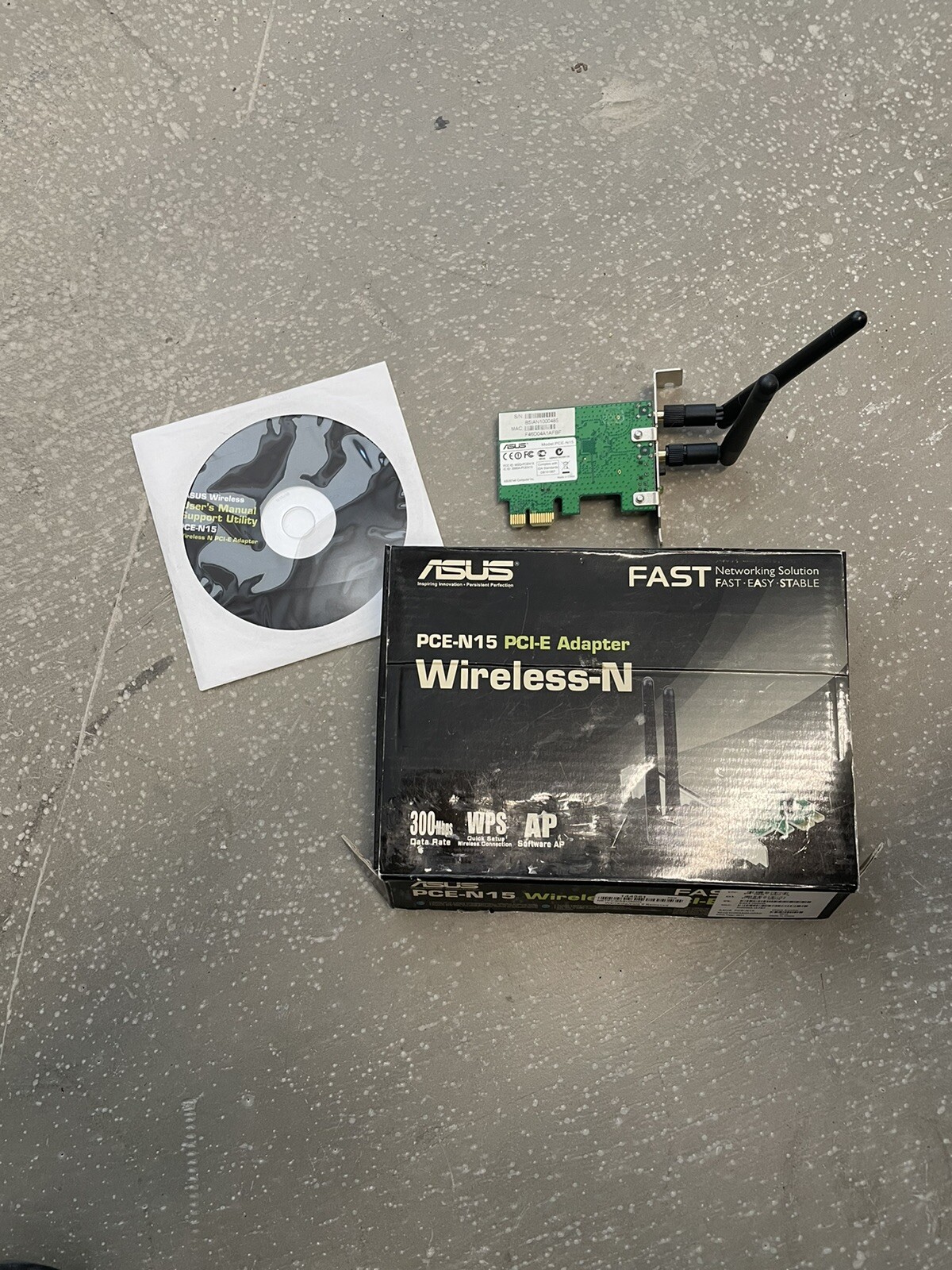 Asus PCE-N15 PCI-E adapter Wireless-N