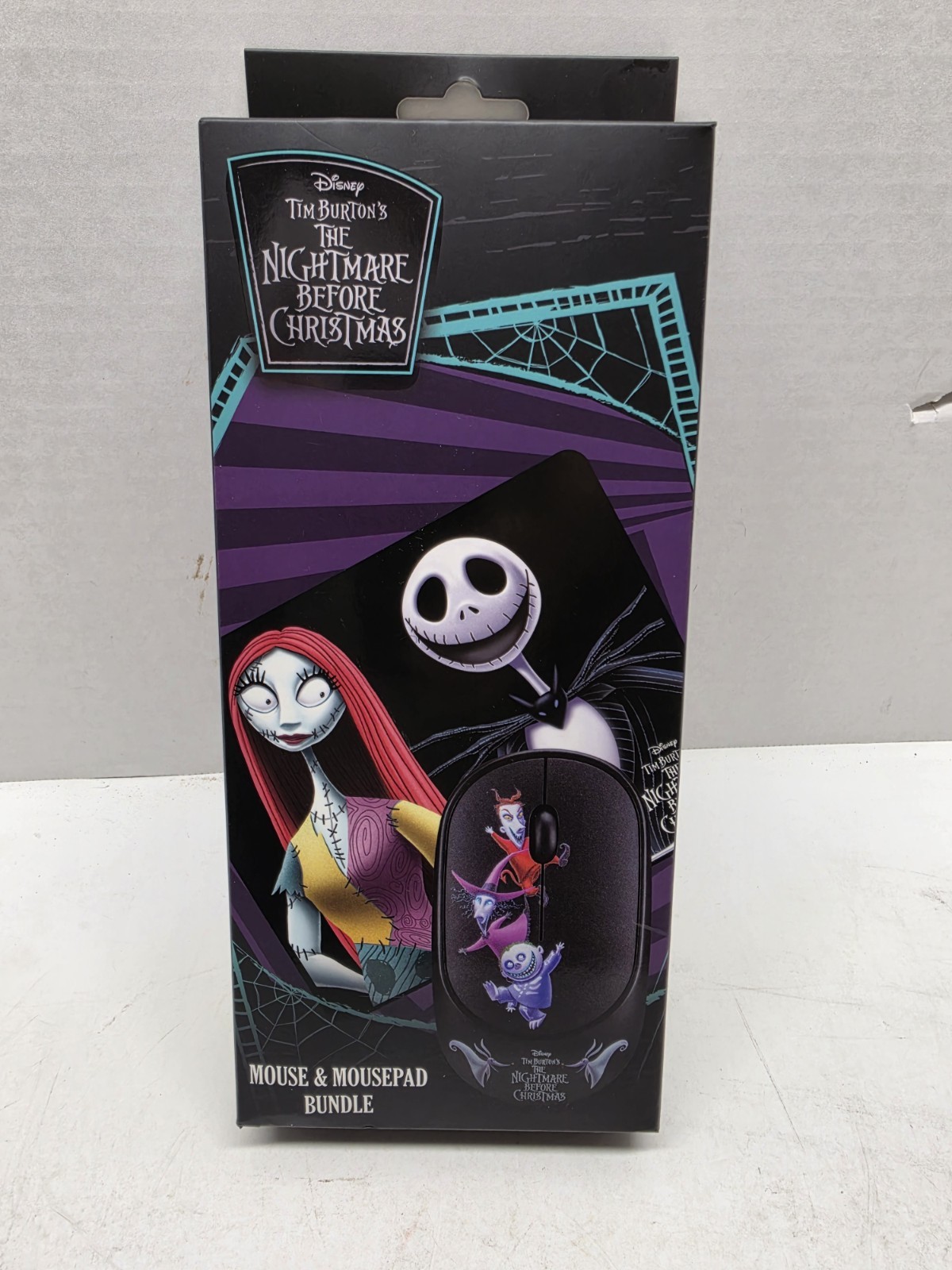 Geeknet Disney Nightmare Before Christmas  Wireless Mouse & Pad Bundle NEW
