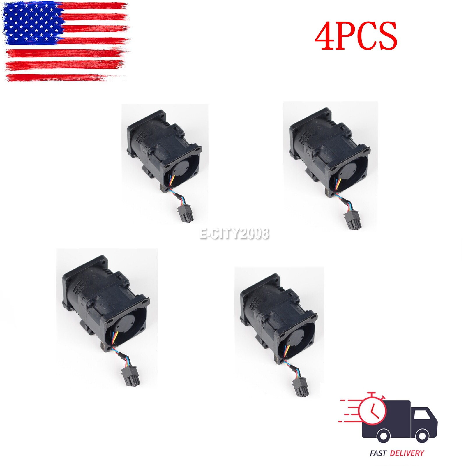 4PCS Cooling Fan for HP DL60 DL120 DL160 G9 Gen9 Server 779103-001 778567-001