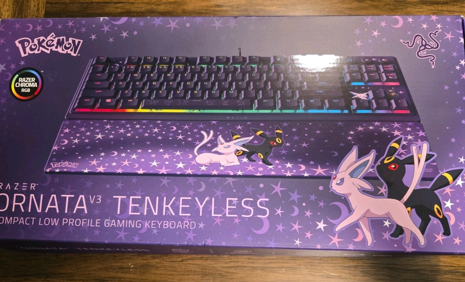 Razer Ornata V3 Tenkeyless -  Espeon & Umbreon Edition Keyboard