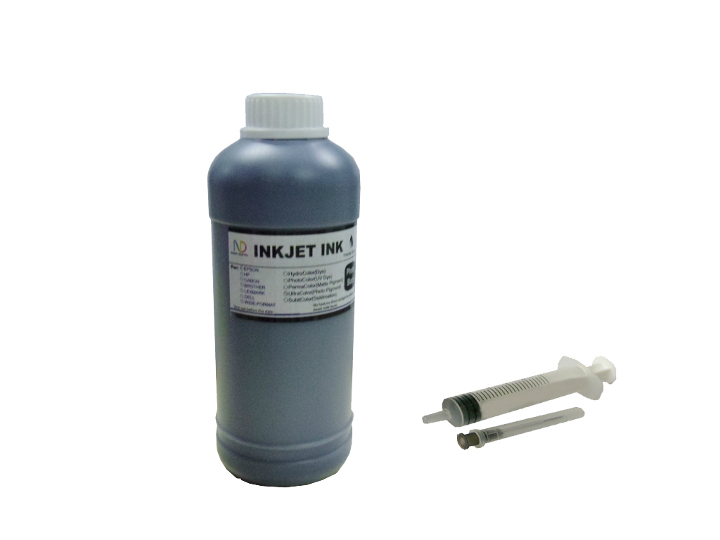 ND Non-original 500ml Dye Black refill ink for T702 WorkForce Pro WF-3720
