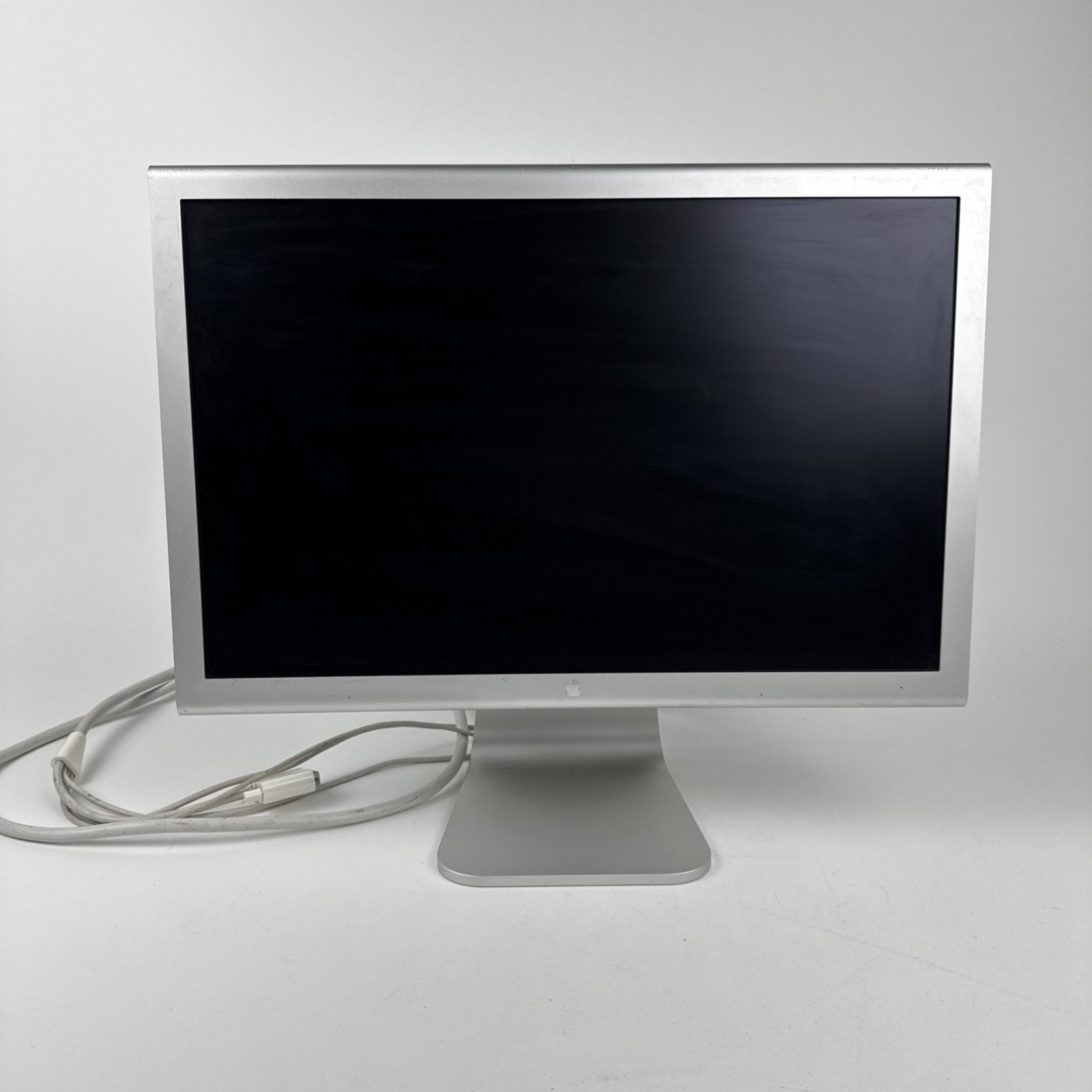 Apple 20" Cinema Display A1081 DVI Aluminum Monitor w/ Power Supply And Cables