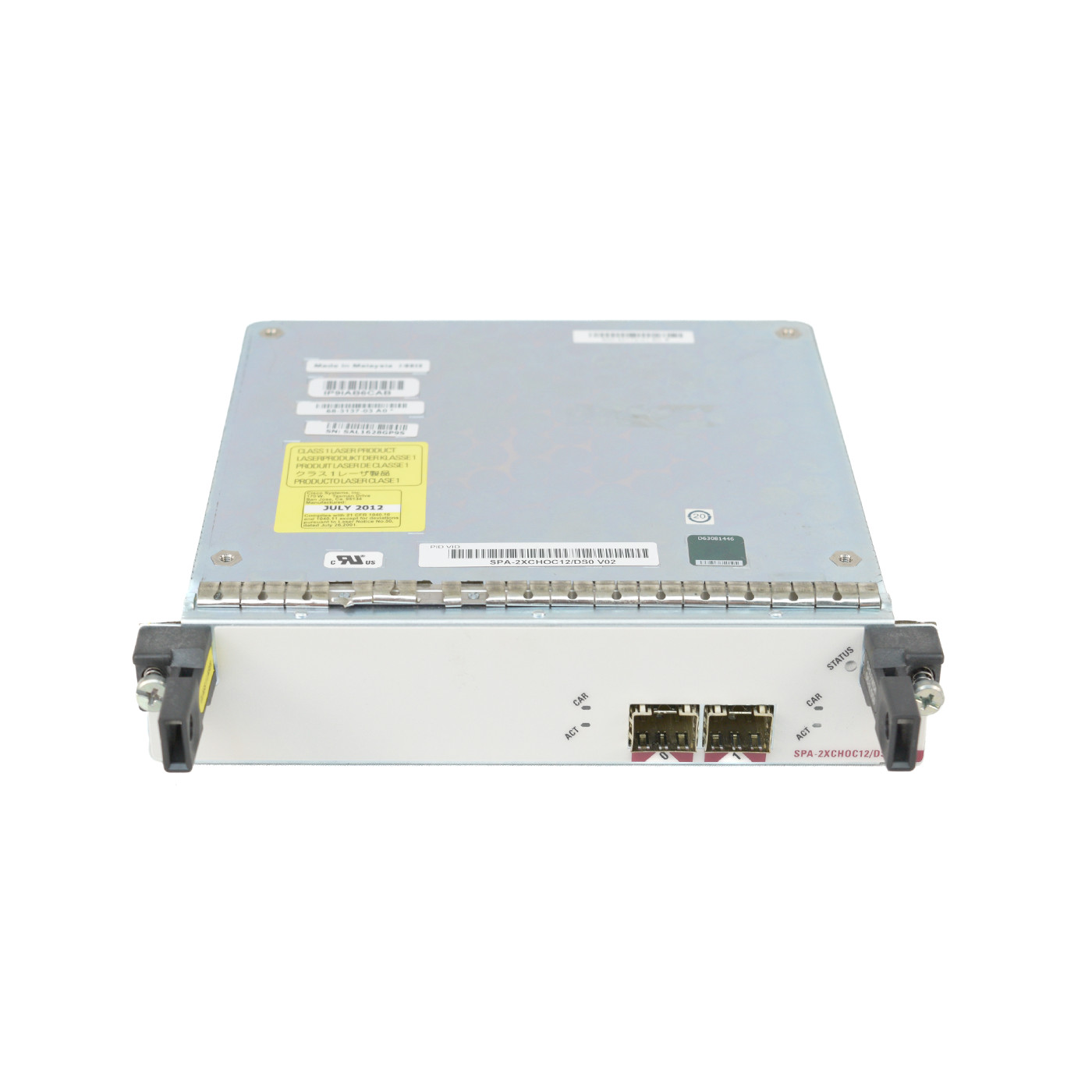 Cisco SPA-2XCHOC12/DS0 2 Port Channelized OC-12/STM-4 for A9K-SIP-700 KCK