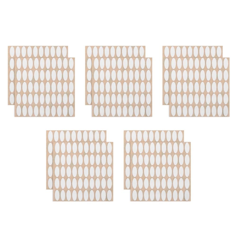 500 PCS Mouse Feet Skates, Low Friction Replacement Glide Pads, Anti Slip Mouse