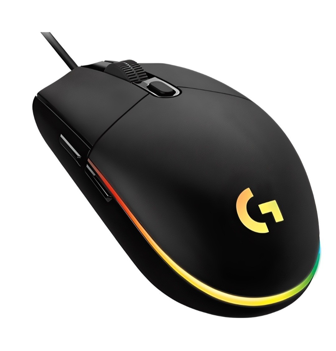 Logitech G102IC 2nd Gen LIGHTSYNC Wired Gaming Mouse Black MU0056