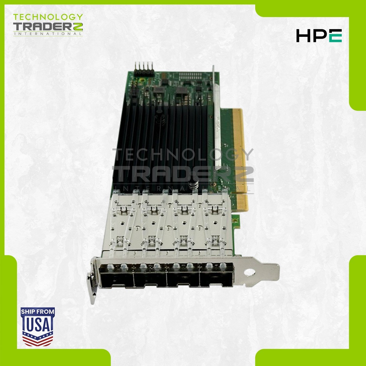 P63673-B21 HP E810-XXVDA4 10/25Gb 4 Port Ethernet Adapter P66018-002 P63739-E01
