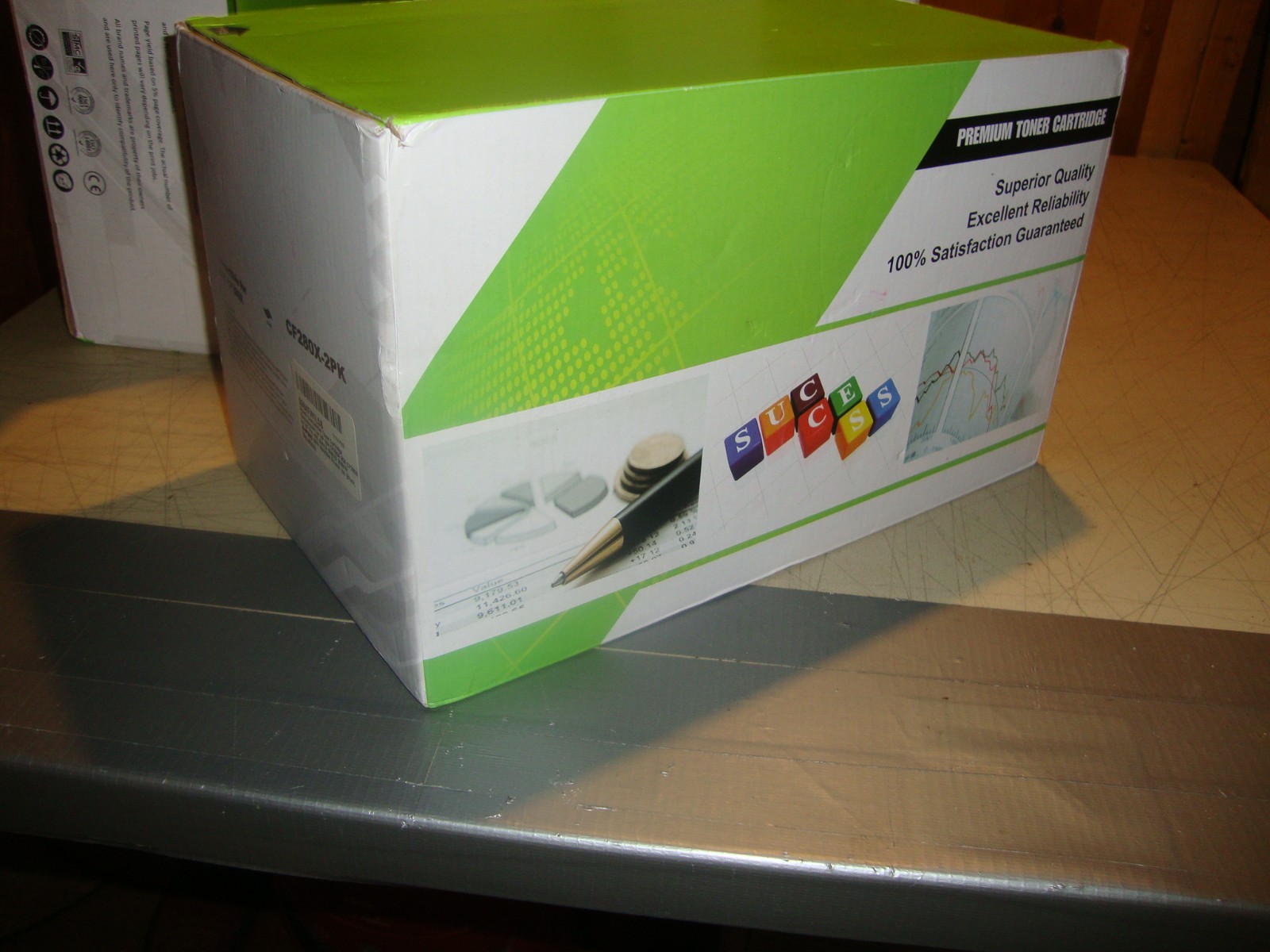 2PK Black CF280X 80X Toner Cartridge for HP LaserJet Pro 400 M401n SEALED BOX