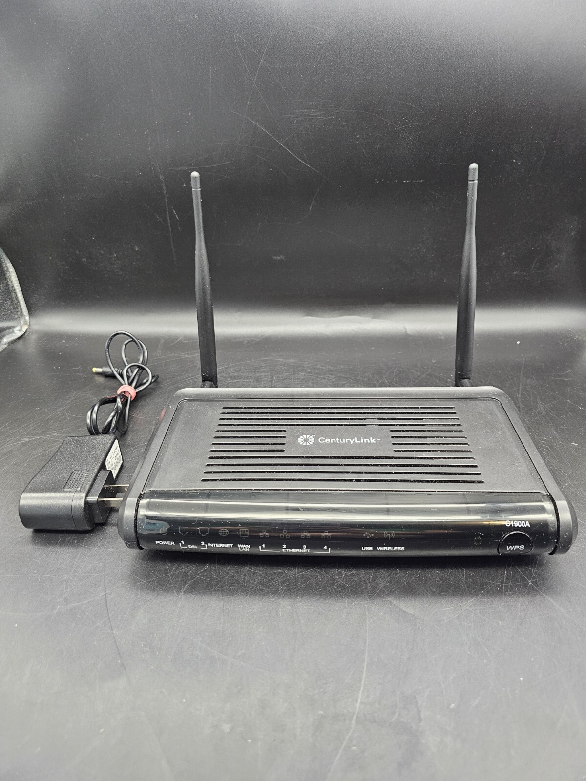 CenturyLink Actiontec C1900A Modem 802.11n Router Bundled & power Adapter Works