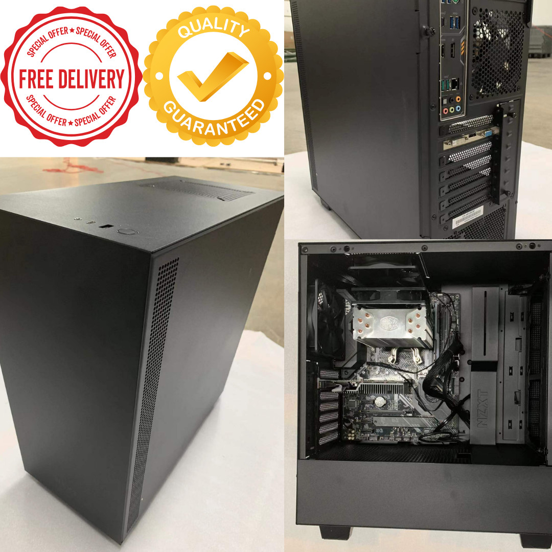 NZXT H510 ATX Mid-Tower, AMD Ryzen 5950x ,32GB DDR4 500GB SSD RTX 3060 650W PSU
