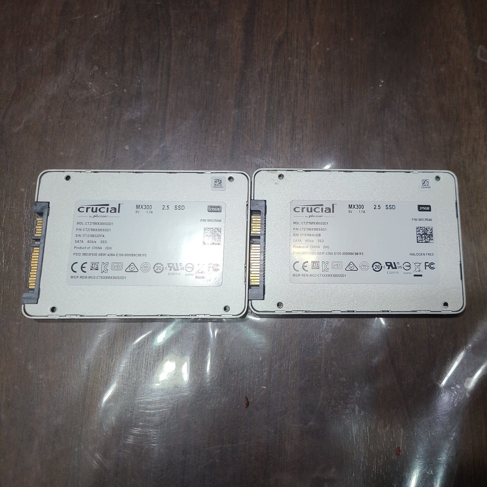Crucial/ Micron 275g GB,Internal,2.5"Hard SSD SATA Drive
