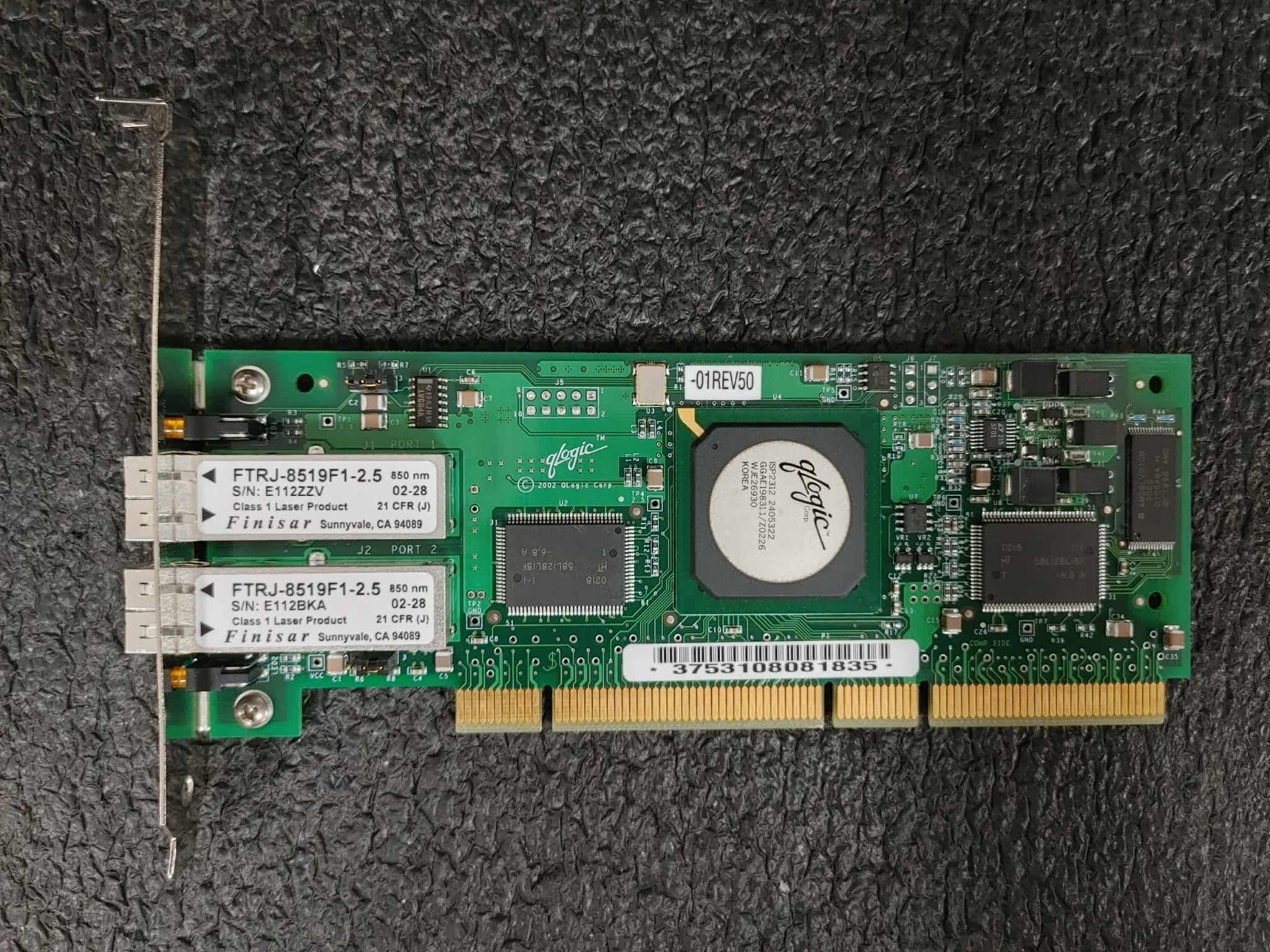 Q-Logic FC5010409 QLA2342 PCI-X Dual Port 2GB Fiber Channel Adapter