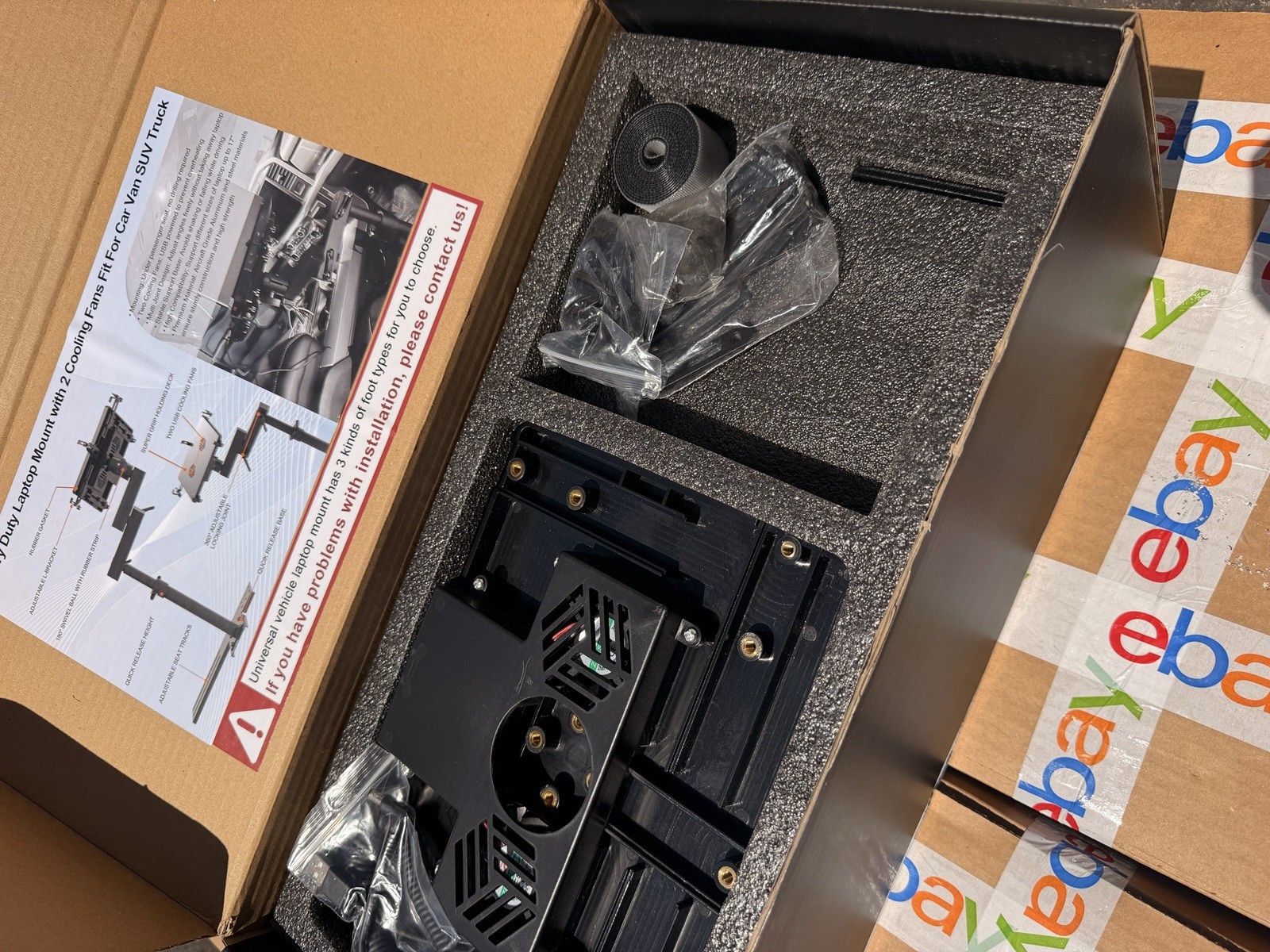 Car Laptop Mount Jeep Wrangler Vehicle Computer Laptop Holder, Work on The Go