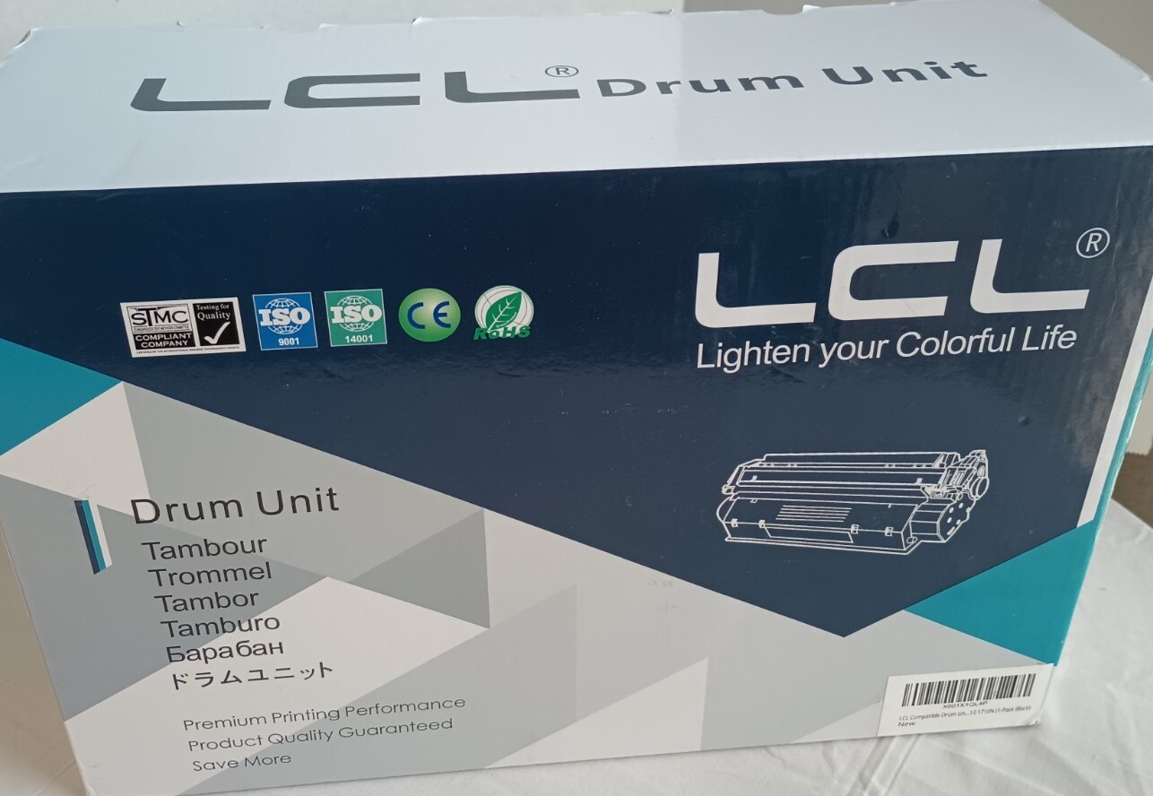 LCL Compatible Drum Unit Replacement for Dell 1700/1710 NIOB