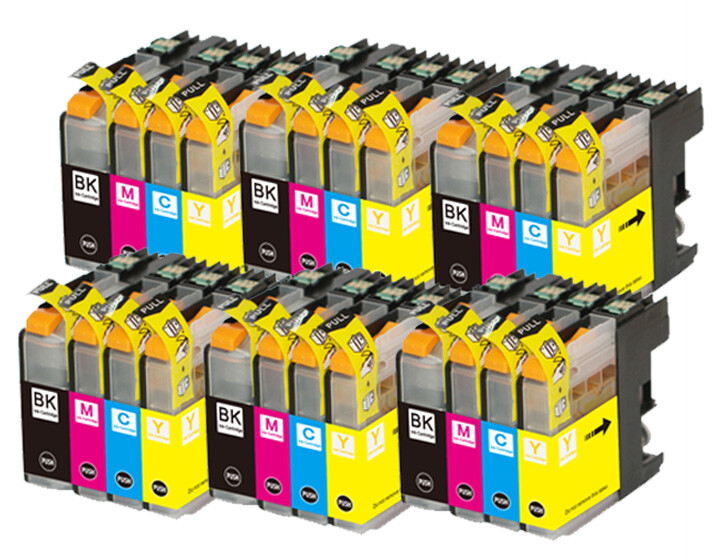 24PK Premium Ink fits Brother LC103 Series MFC-J650DW MFC-J870DW MFC-J475DW