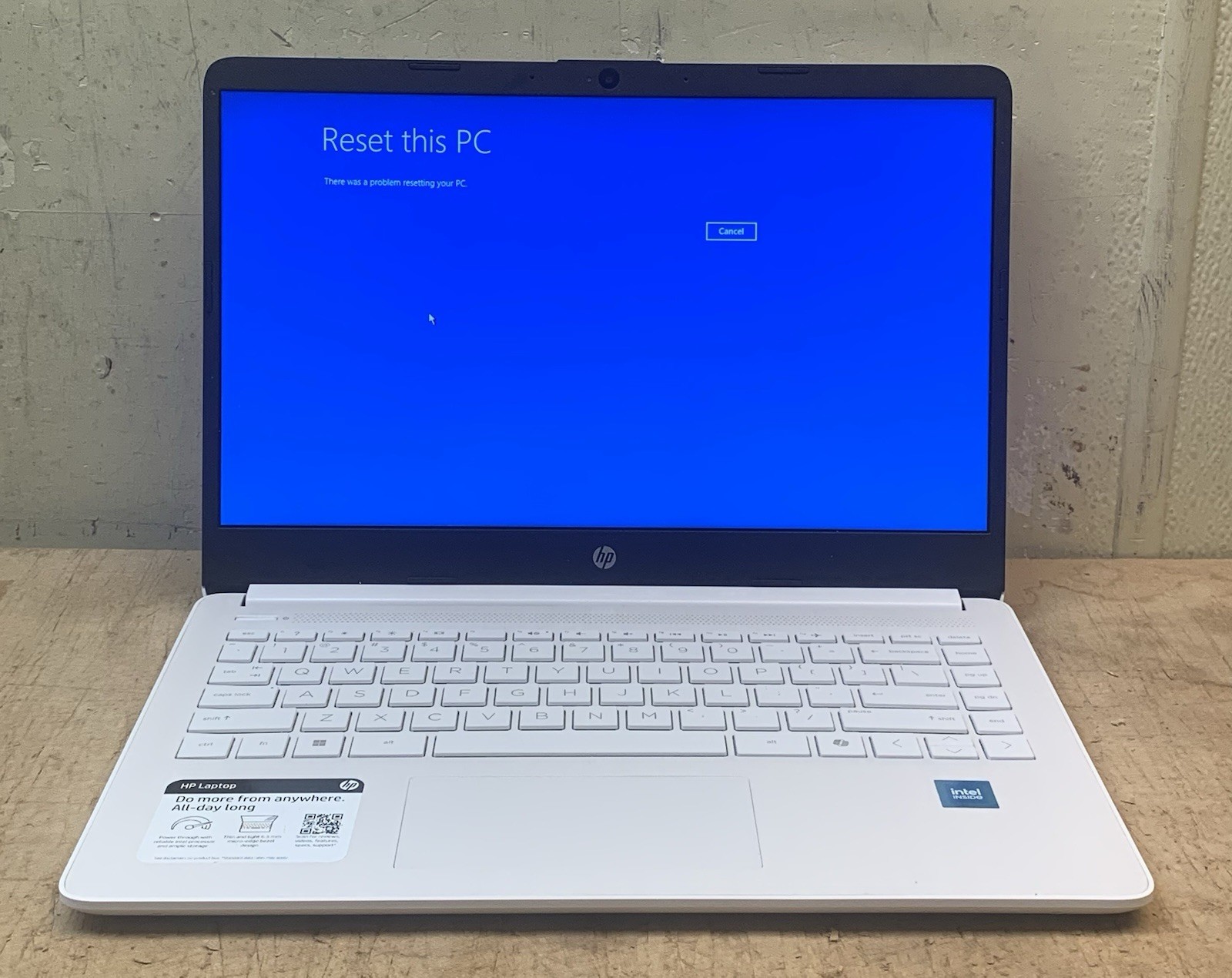 HP 14-Dq3220nr 14" (60GB eMMC, 4GB RAM) FOR PARTS