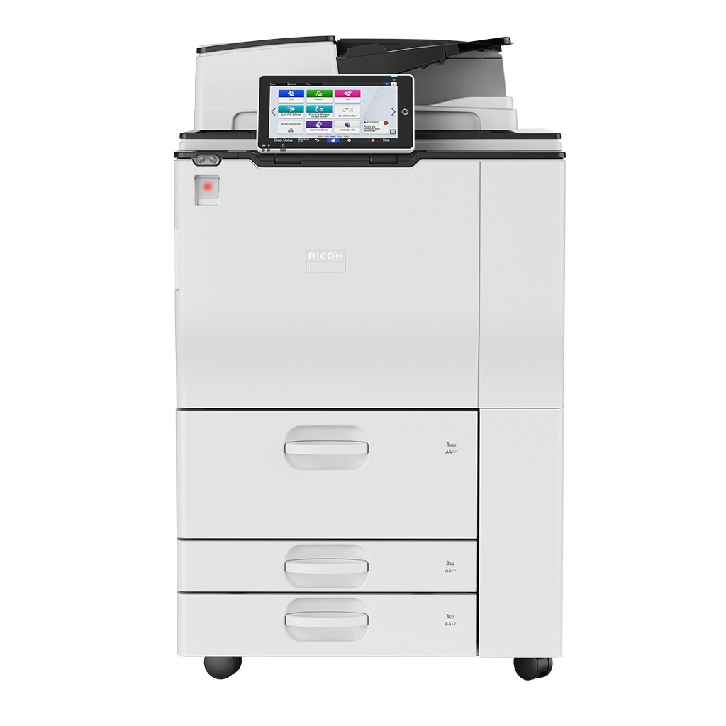 78K Meter Ricoh IM 7000 B&W Laser Copier Printer Scanner IM7000 70 ppm Tested