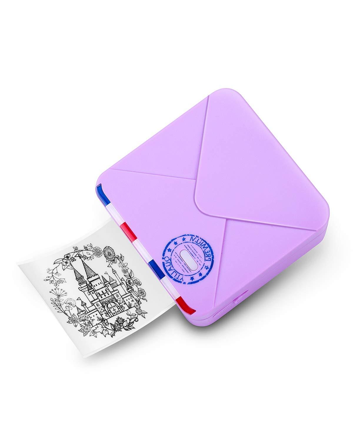 Phomemo M02S Bluetooth Printer Mini Thermal Pocket Printer Compatible with iO...