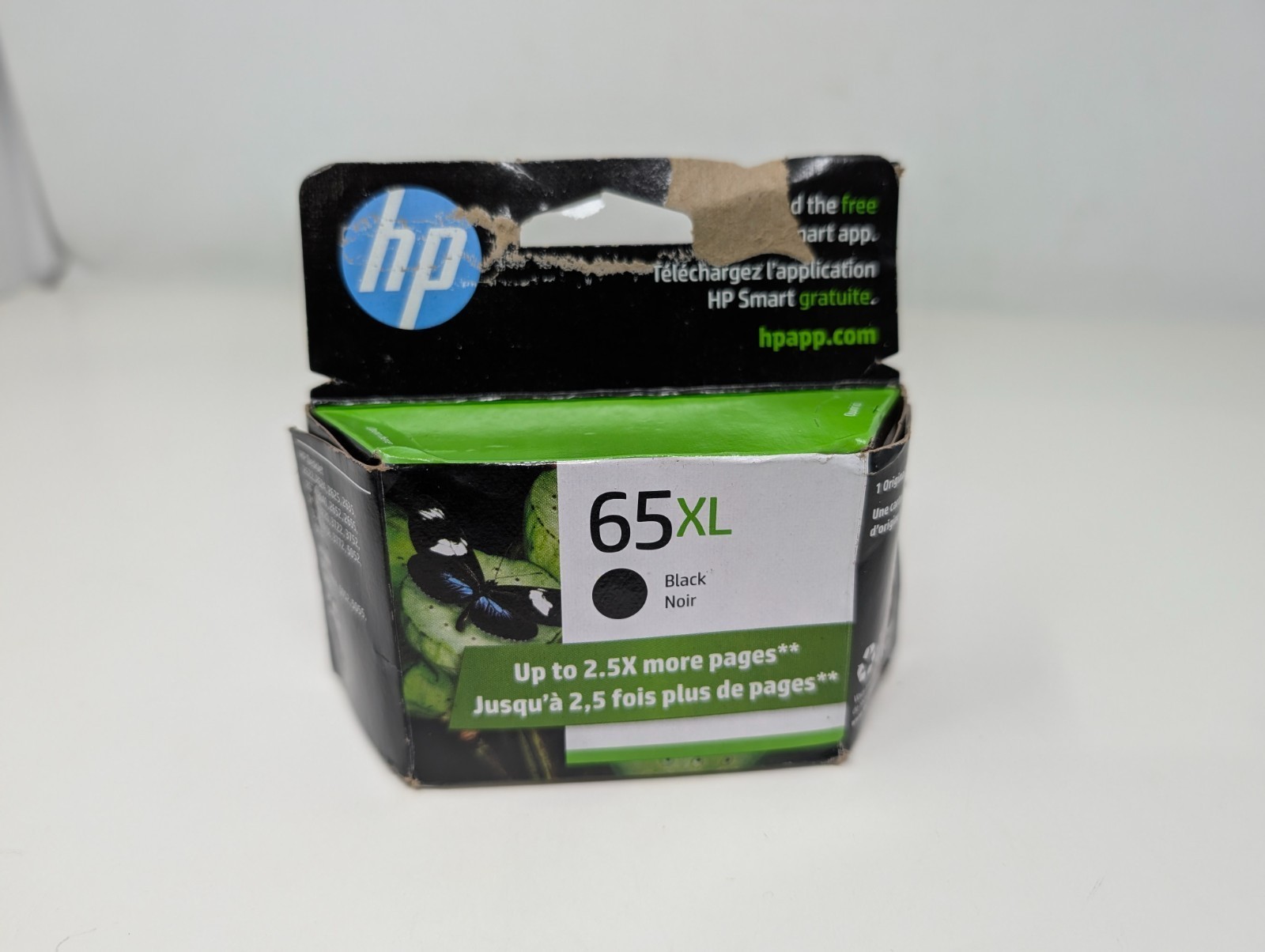 Genuine HP N9K04AN 65XL Black High Yield Original Ink Cartridge