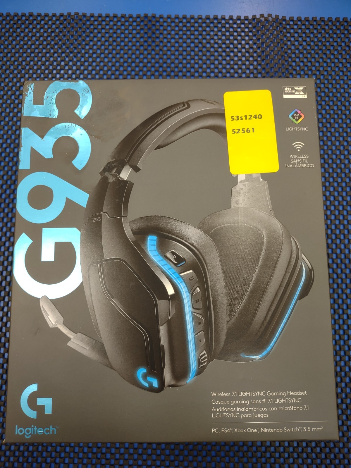 Logitech G935 Wireless Gaming Headset - New / Sealed