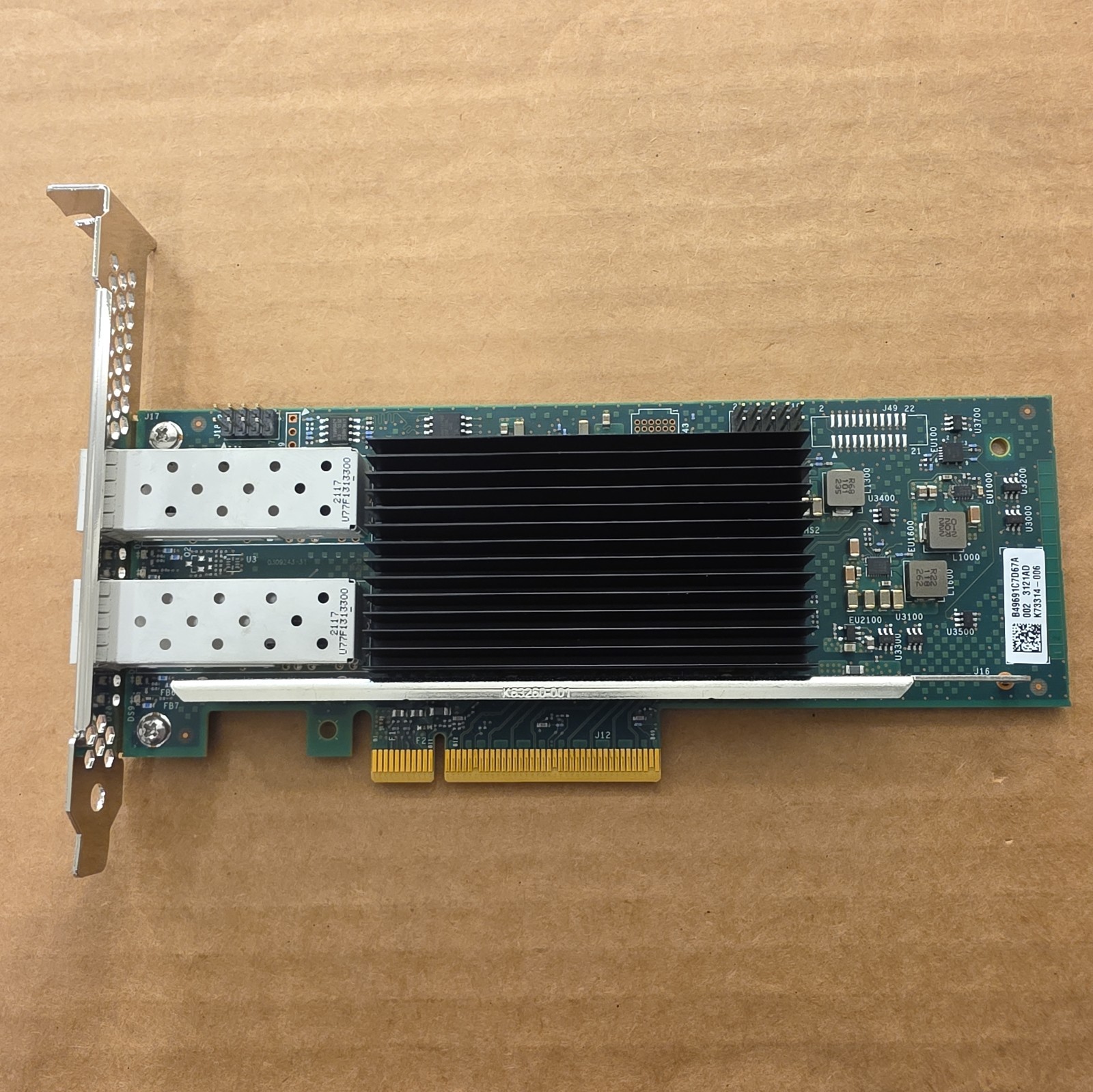 Dell Intel E810-XXVDA2 Dual 25GbE SFP28 NIC with FH Bracket CD16M 0CD16M