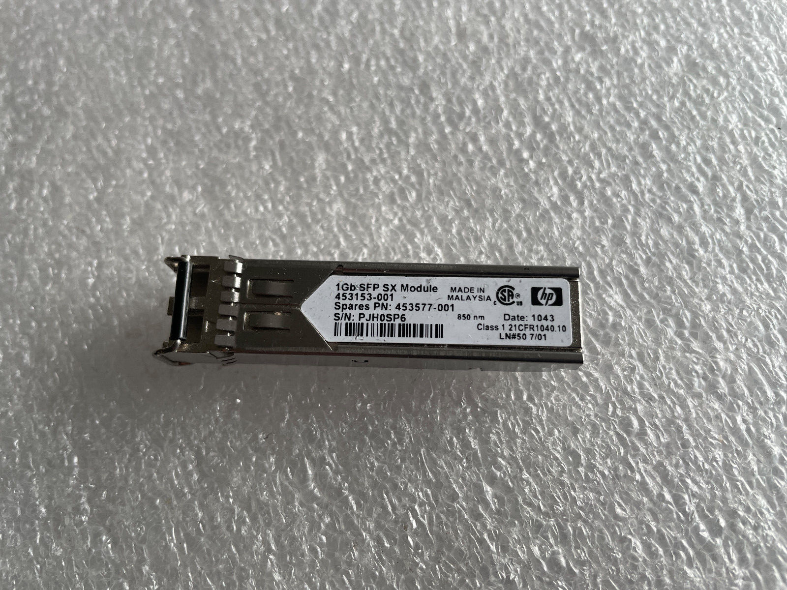 HP 453151-B21 453153-001 453577-001 c-Class Virtual Connect 1G SFP-SX 850nm MMF