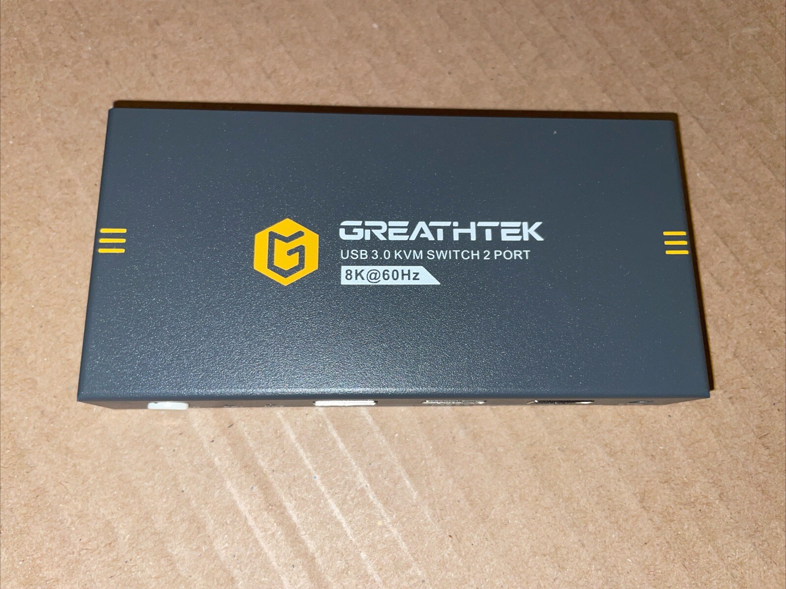 GreathTek USB 3.0 2in2 Out 8K @60 Hz Kvm Switch HDMI 2 Port KVM Switch New