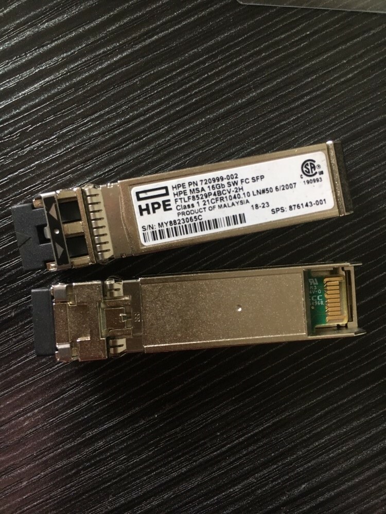 1pc HPE C8R24B 720999-002 MSA 16GB SW FC SFP MSA2050 876143-001