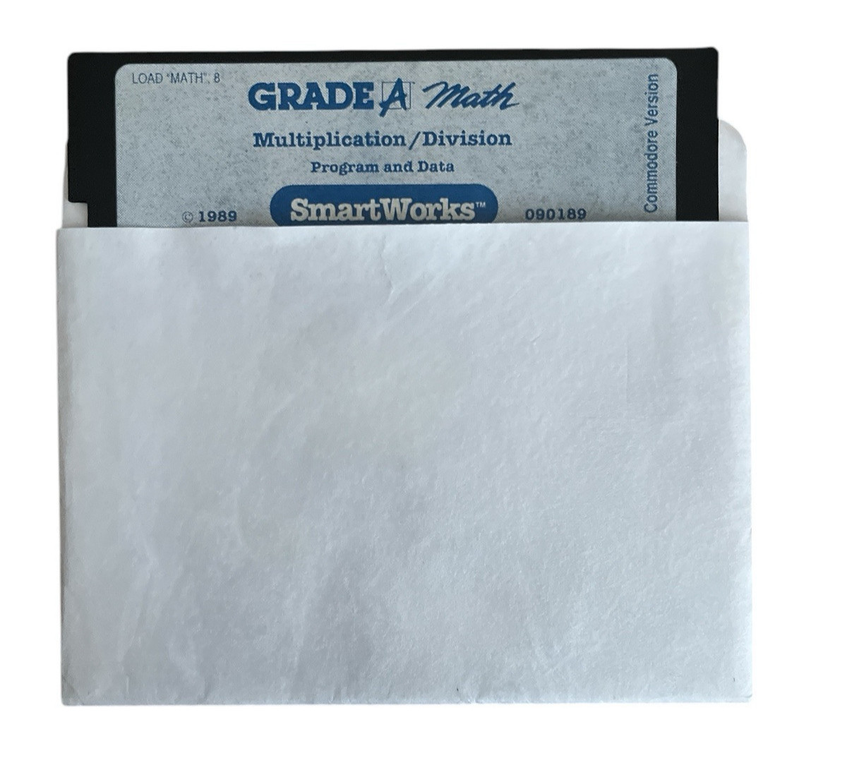 Smart Works Grade A Software Math Multiplication/Division Commodore 64 1989