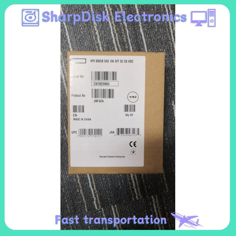 New HP 787642-001 J9F42A MSA 600GB SAS 12Gb/s 15K SFF 2.5IN DUAL PORT ENT HDD US